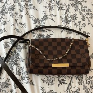 LOUIS VUITTON FAVORITE PM BAG HANDBAG CLUTCH LIKE NEW! 💯 AUTHENTIC CROSSBODY